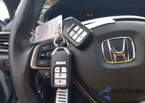 2022 Honda Accord Hybrid Sport из США, поврежденный, VIN 1HGCV3F29NA046065